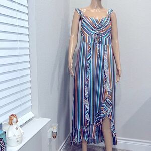 CoCo  jaimeson striped designer dress
